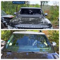 Range Rover Sport remplacement pare-brise.