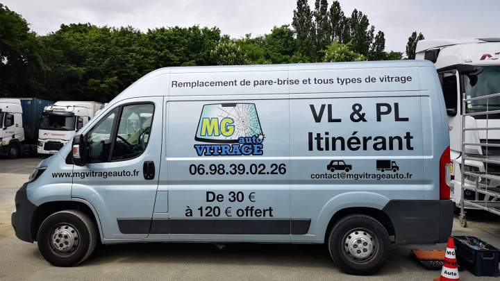Remplacement et réparation pare-brise Palaiseau