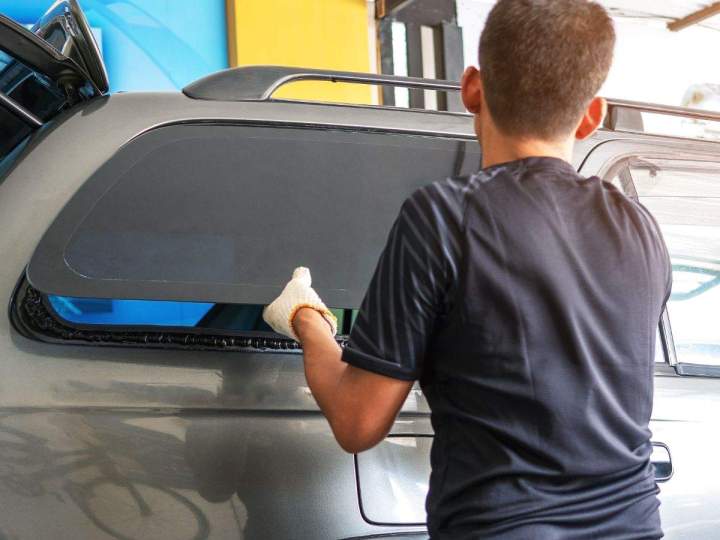 Remplacement des vitres latérales Palaiseau