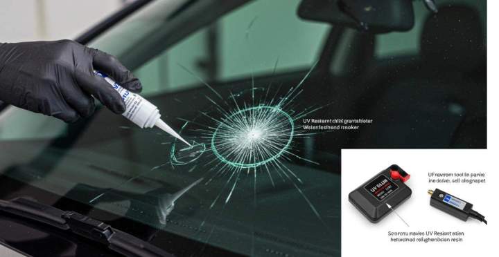 viter les fissures après une réparation de pare brise